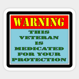 Medicated Vet Sticker